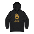 Gym Hair, Don't Care - Womens Hoodie Black Womens Hoodie Fitness Printed In Australia