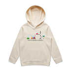There Is Always A Solution, Science - Kids Hoodie Ecru Kids Hoodie Printed In Australia