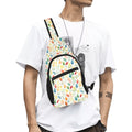 Autumn Leaves Chest Bag One Size Cross Body Chest Bag Plants Printed Offshore