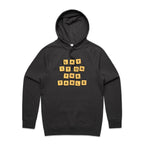 Lay It On The Table - Mens Hoodie Coal Mens Hoodie Games Printed In Australia