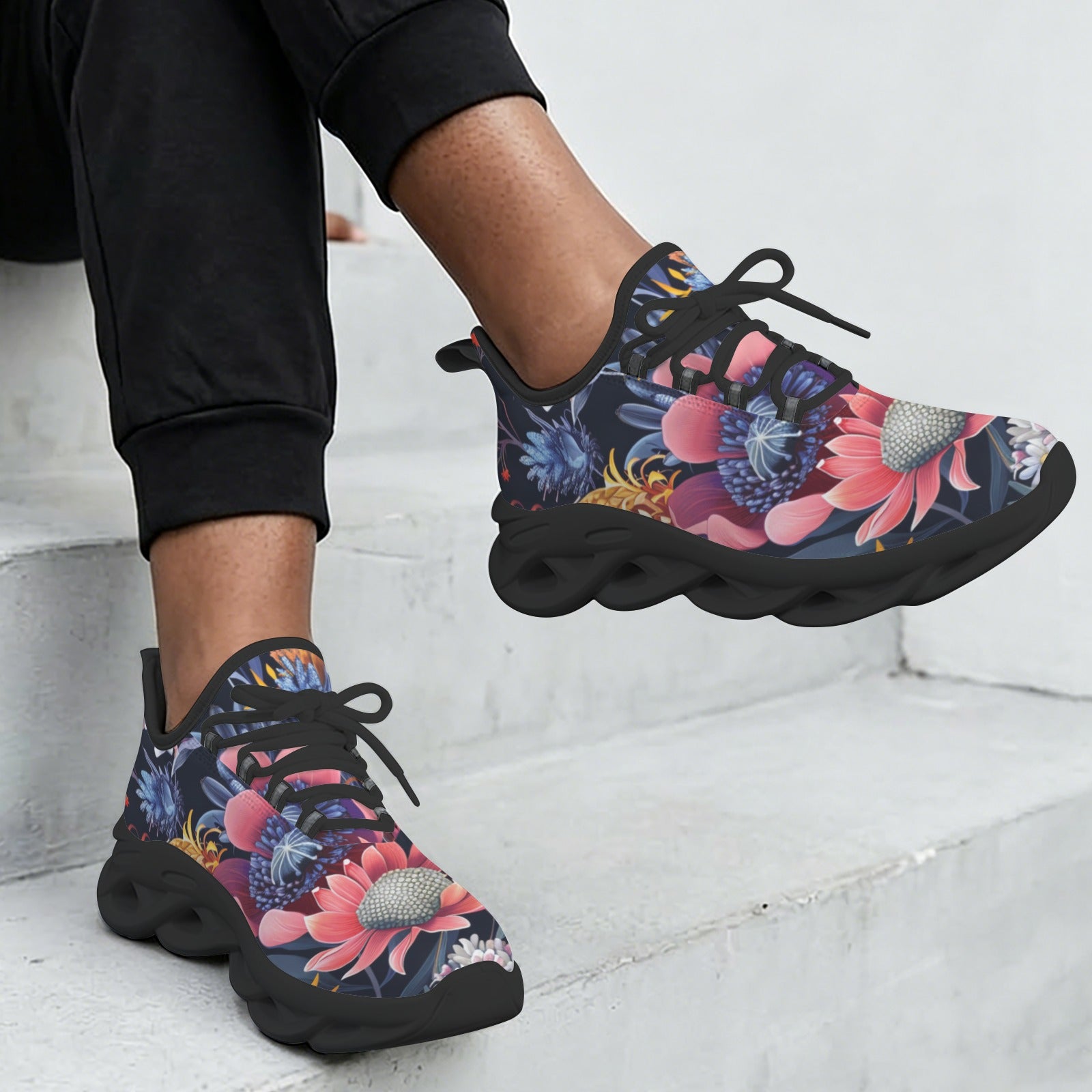 Australian Native Flora - Women's Twisted Sole Sneakers