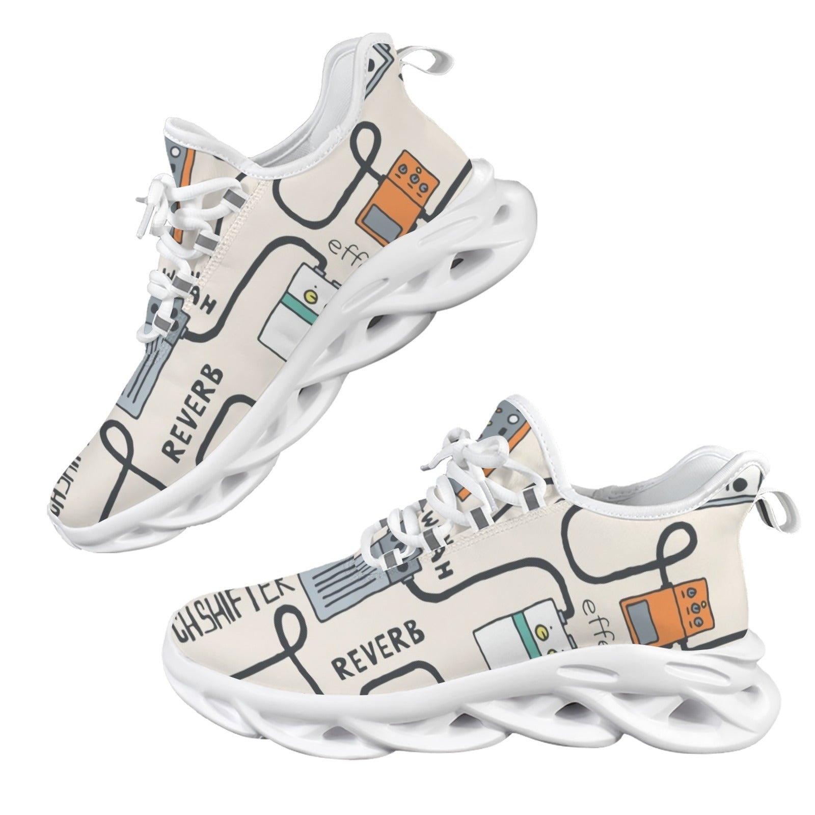 Guitar Pedals Women's Twisted Sole Sneakers
