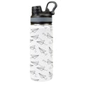 Paper Planes Insulated Water Bottle with Dual-Use Lid (18oz) One Size Insulated Water Bottle with Dual-Use Lid (18oz) Printed Offshore