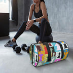 Colourful Chess Duffle Bag Duffle Bag Printed Offshore