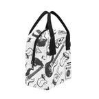 Rock Music - Zipper Lunch Bag Zipper Lunch Bag Printed Offshore