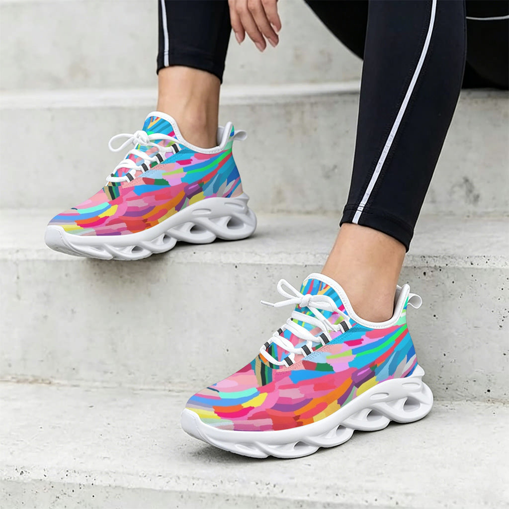 Brushstrokes Women's Twisted Sole Sneakers