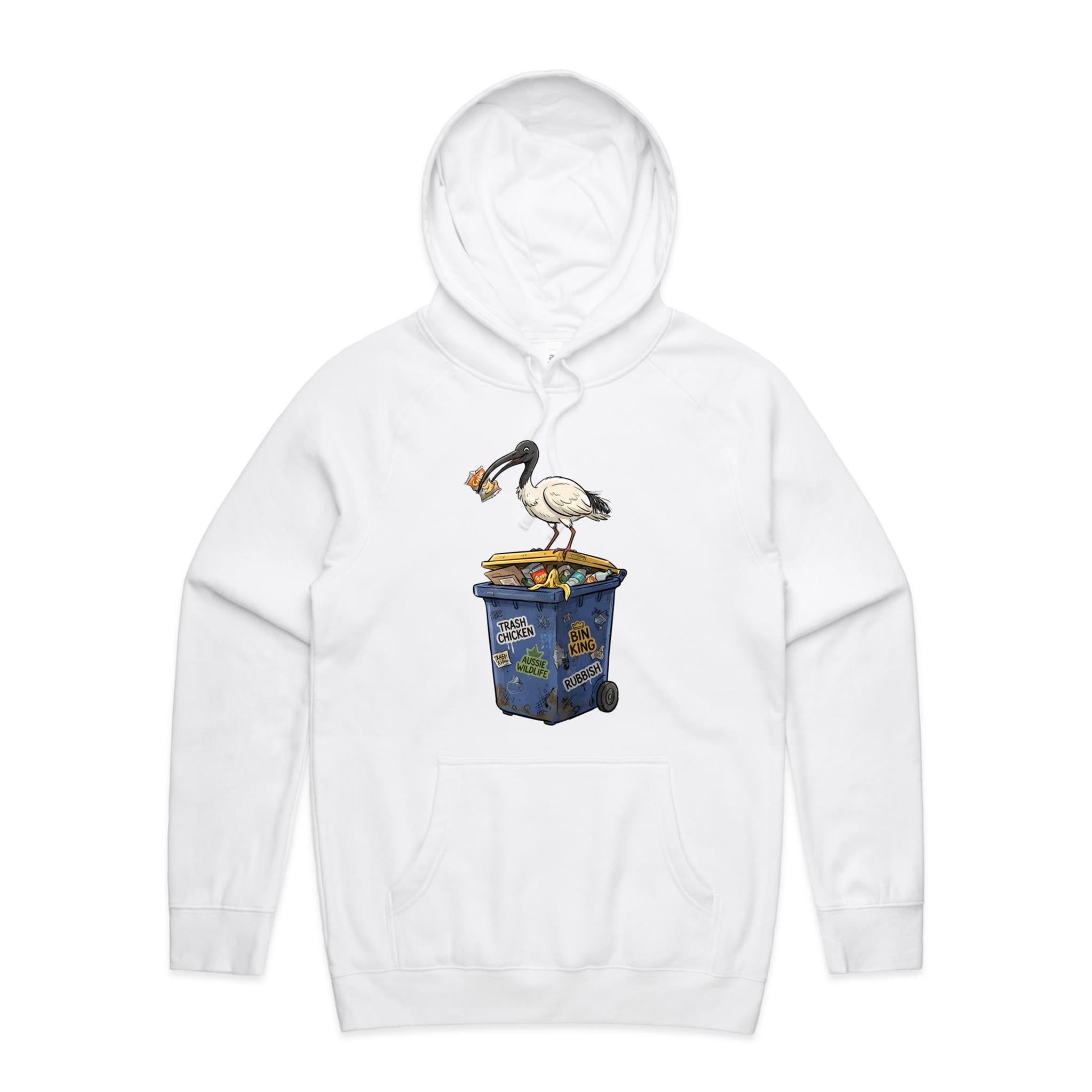 Bin Chicken Australian Ibis Men's AS Colour Hoodie