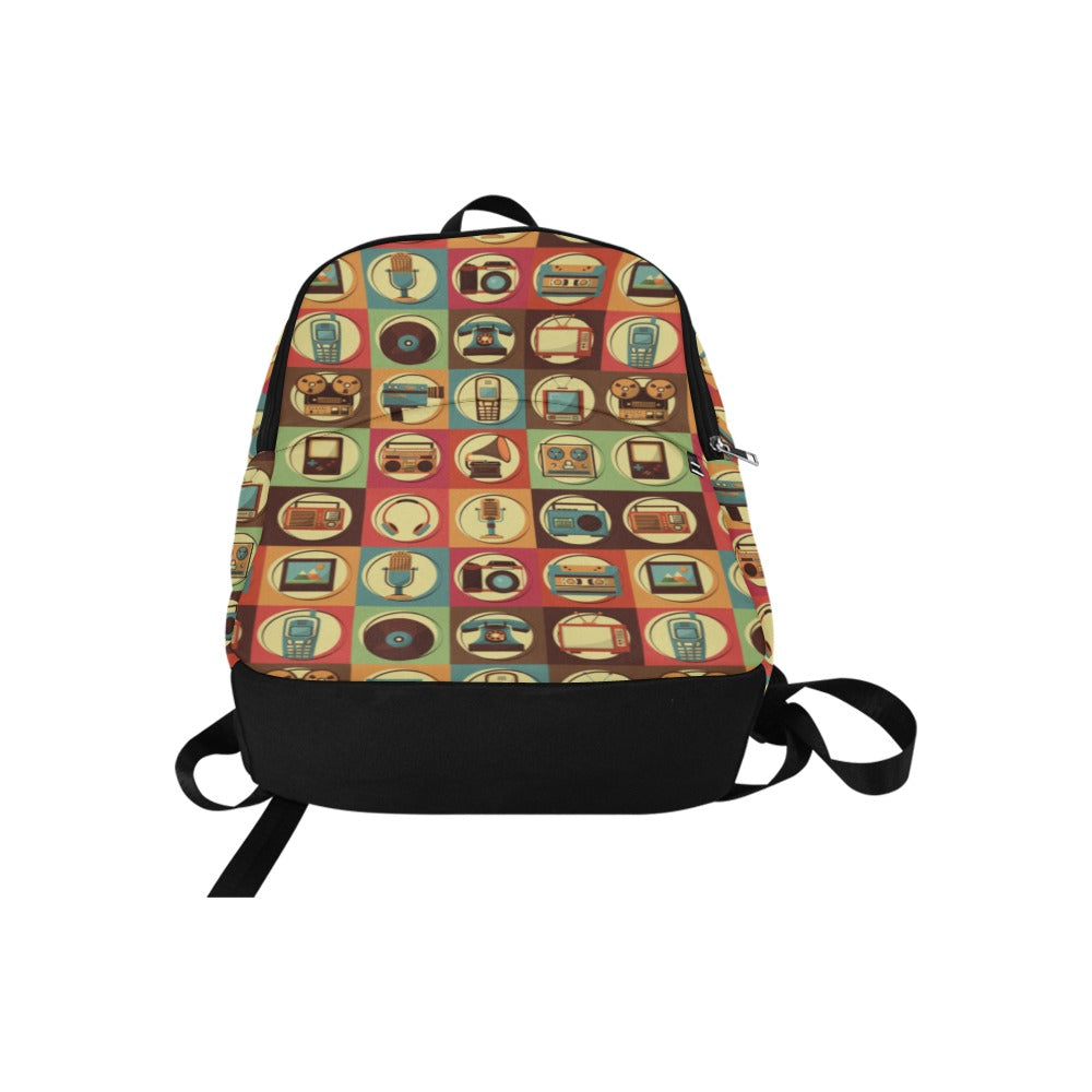 Retro Life - Fabric Backpack