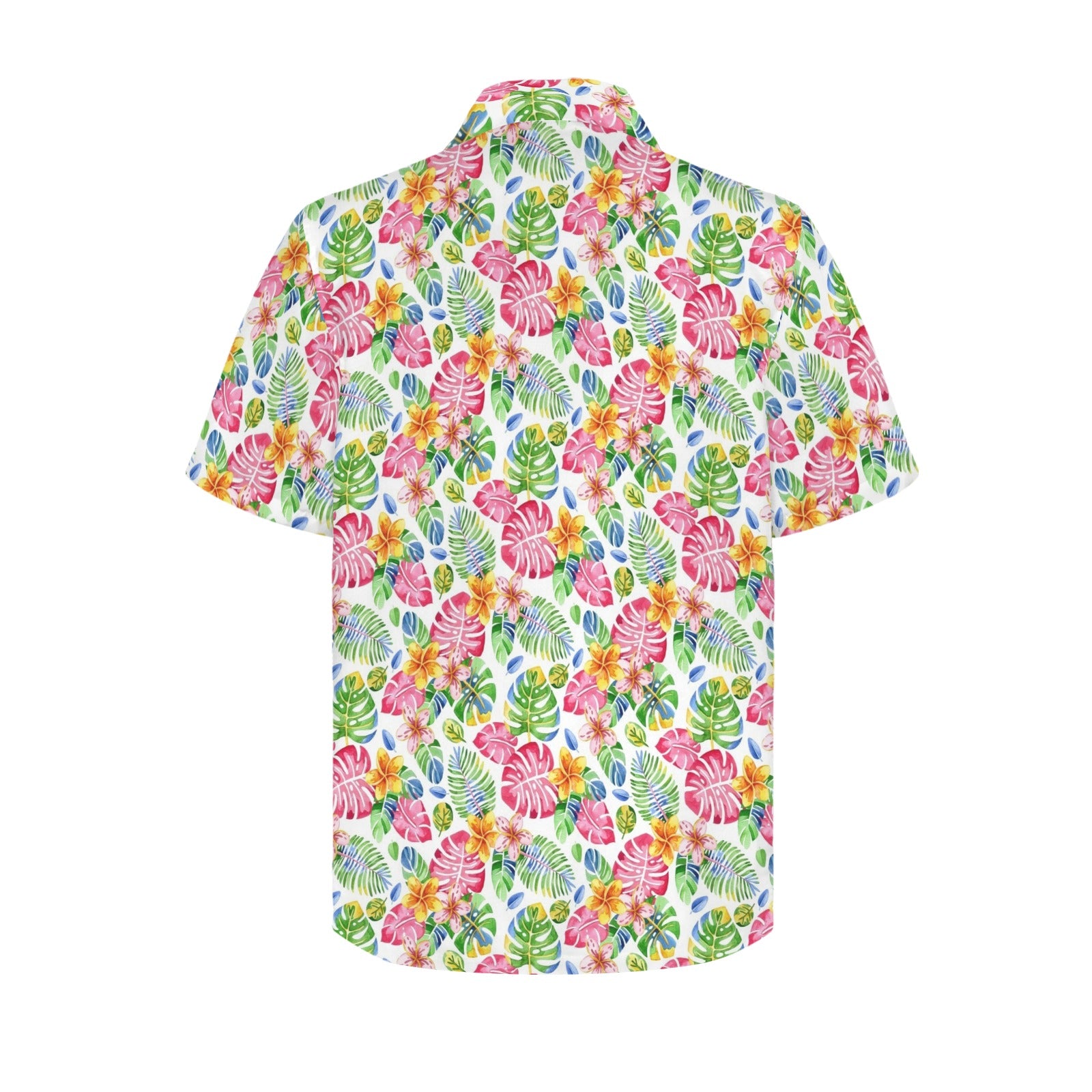 Bright Painted Tropical Men's Hawaiian Shirt