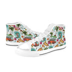 Surfing Safari Kids High Top Canvas Shoes Kids High Top Canvas Shoes Printed Offshore Surf