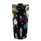 Kids Space - 20oz Mobile Tumbler with Lid (Black Lock) 20oz Travel Mug Printed Offshore Space