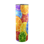 Citrus 20oz Tall Skinny Tumbler with Lid and Straw