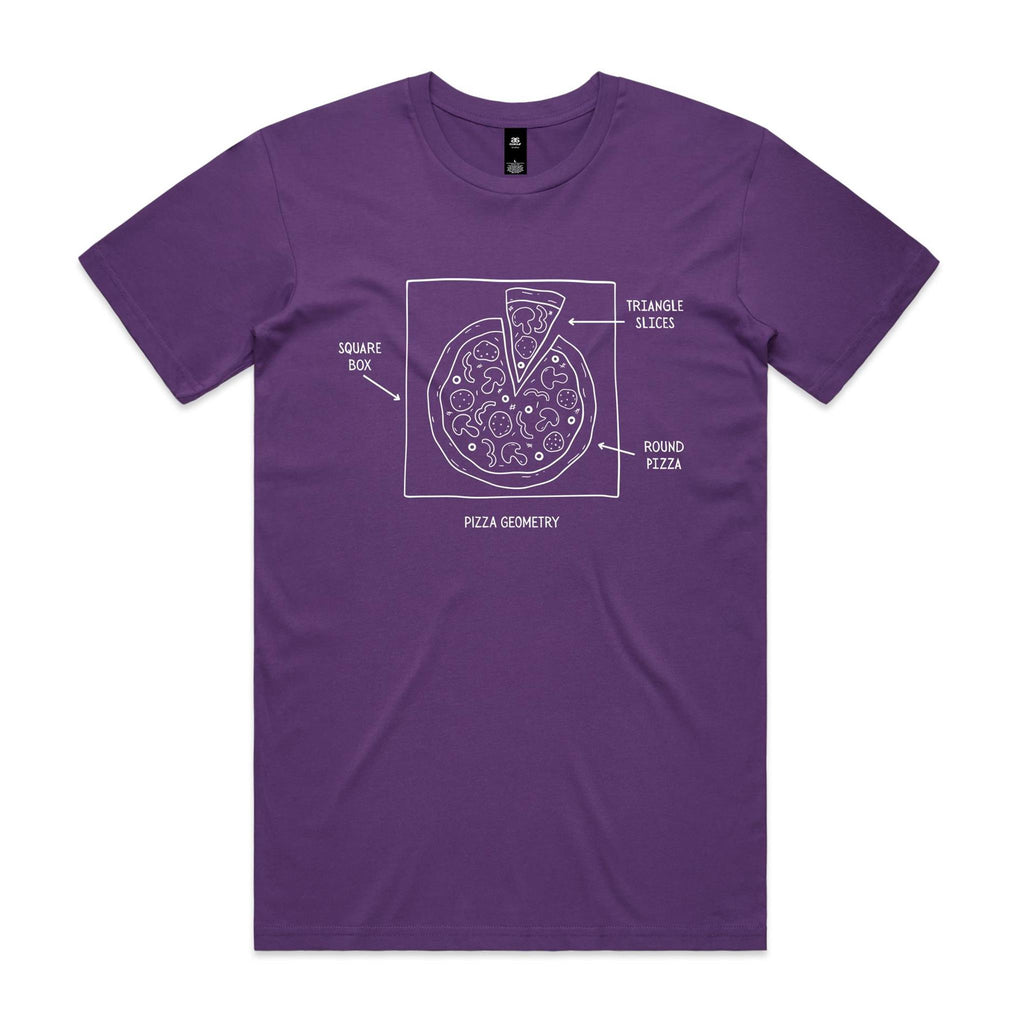 Pizza Geometry Men's AS Colour T-shirt