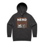 Come To The Nerd Side, We Have Pi - Womens Hoodie Coal Womens Hoodie Maths Printed In Australia Sci Fi