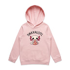 Snaxalotl, Axolotl Pizza - Kids Hoodie