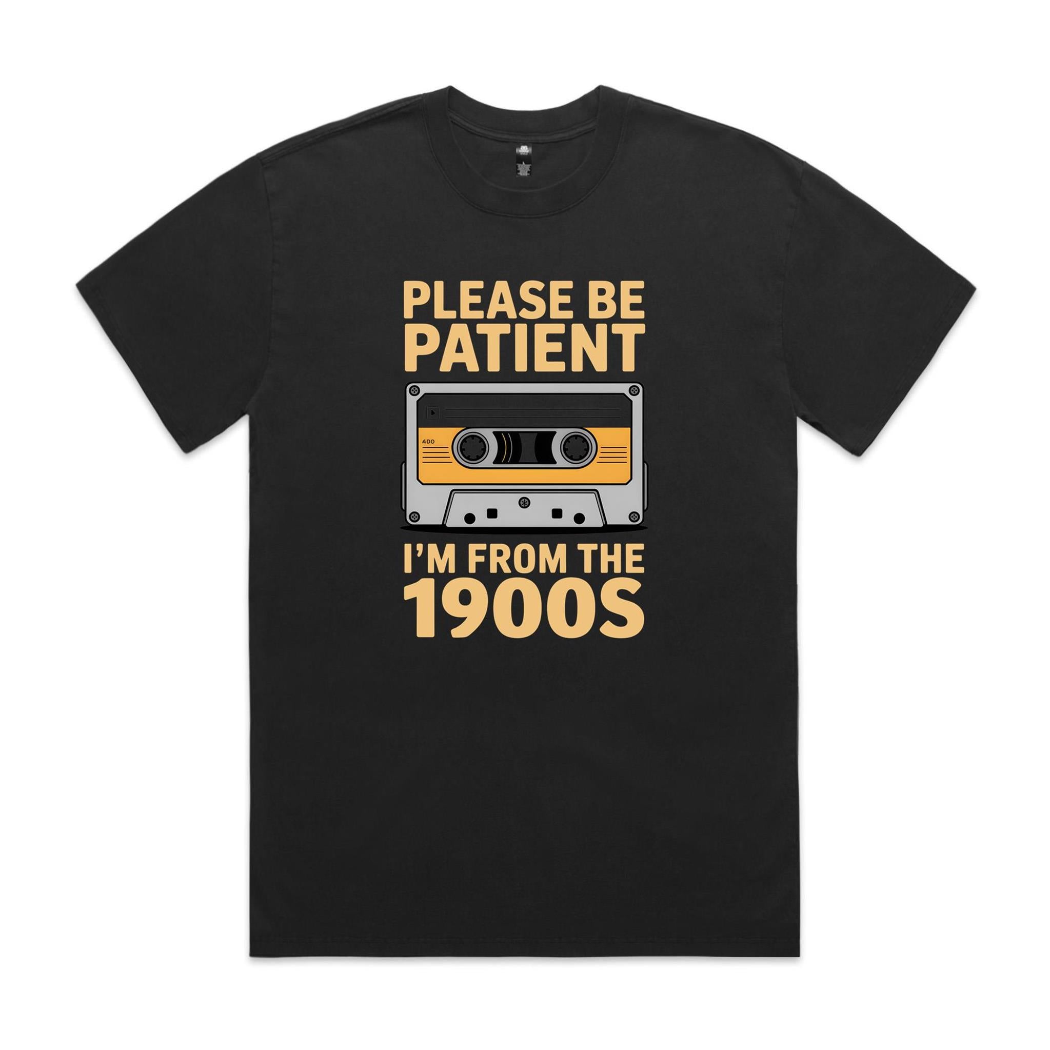 Please Be Patient, I'm From The 1900's - AS Colour Heavy Faded Tee