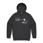Cat String Theory Physics Men's AS Colour Hoodie