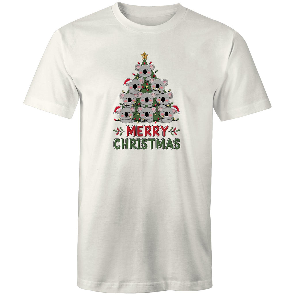 Koala Christmas Tree - Mens T-Shirt