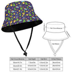 Groovy Alien Kids Bucket Hat Kids Bucket Hat Printed Offshore Sci Fi