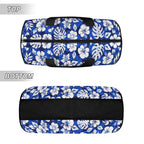 Blue Hawaiian Floral Duffle Bag Duffle Bag Printed Offshore