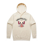 Snaxalotl, Axolotl Pizza - Mens Hoodie