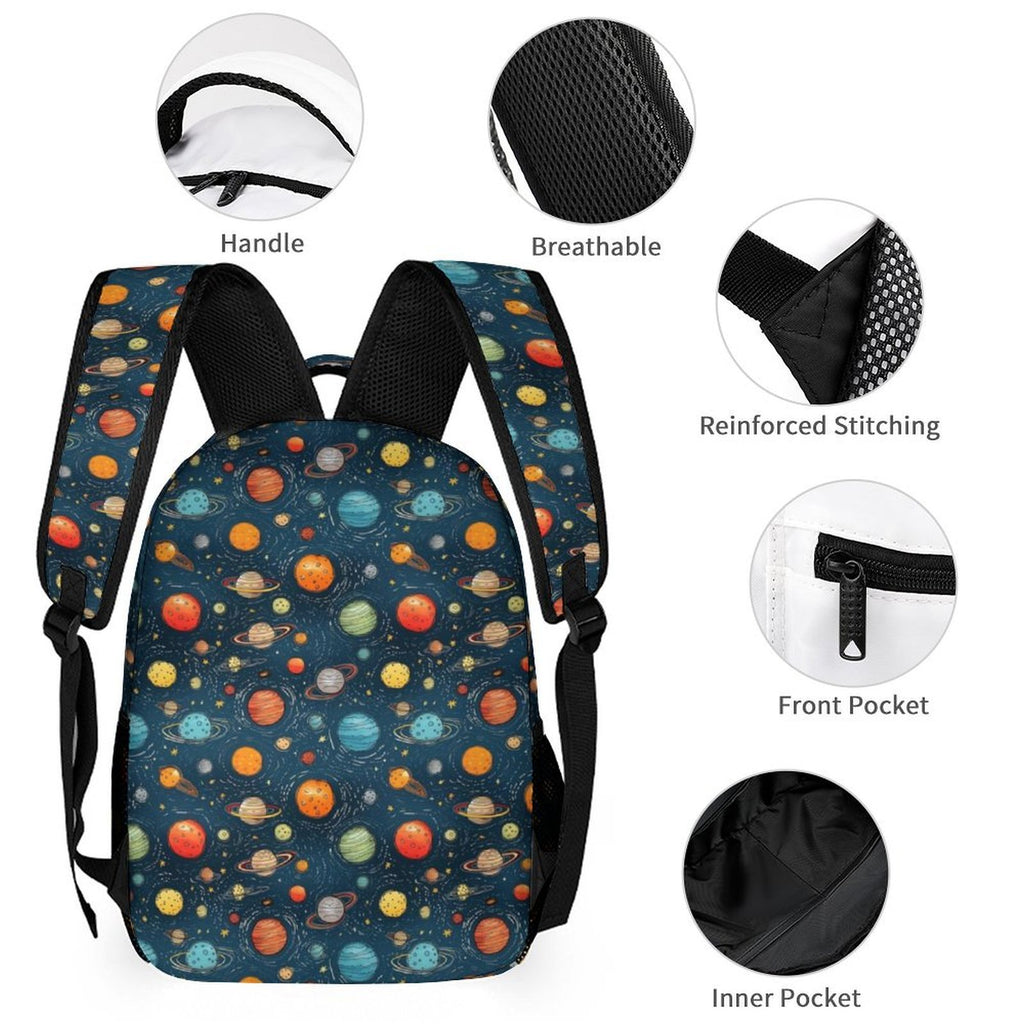 Galaxy Backpack, Lunch Bag & Pencil Case Set
