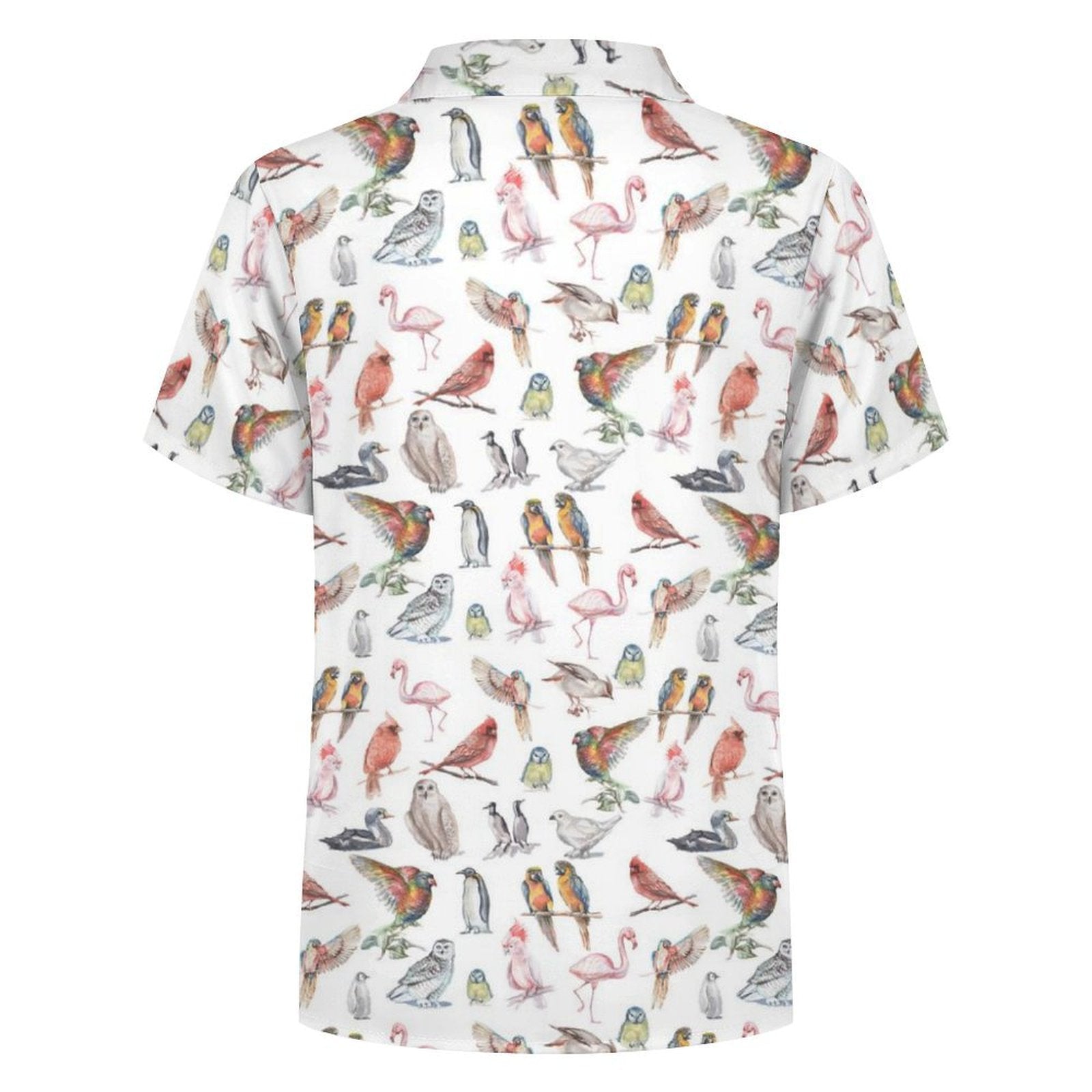 Birds Of A Feather Kids Cotton Short Sleeve Shirt
