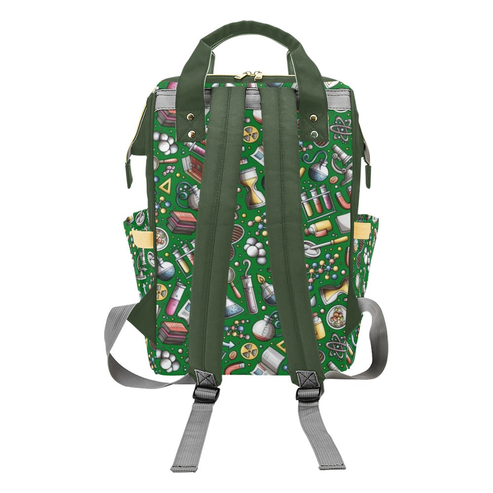 Science Love - Multi-Function Backpack, Nappy / Diaper Bag