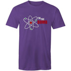 Atom, I'm The Bomb - Mens T-Shirt Purple Mens T-shirt Printed In Australia Science