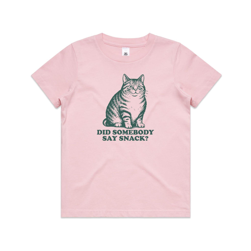 Cat, Did Somebody Say Snack? - Kids Youth T-shirt