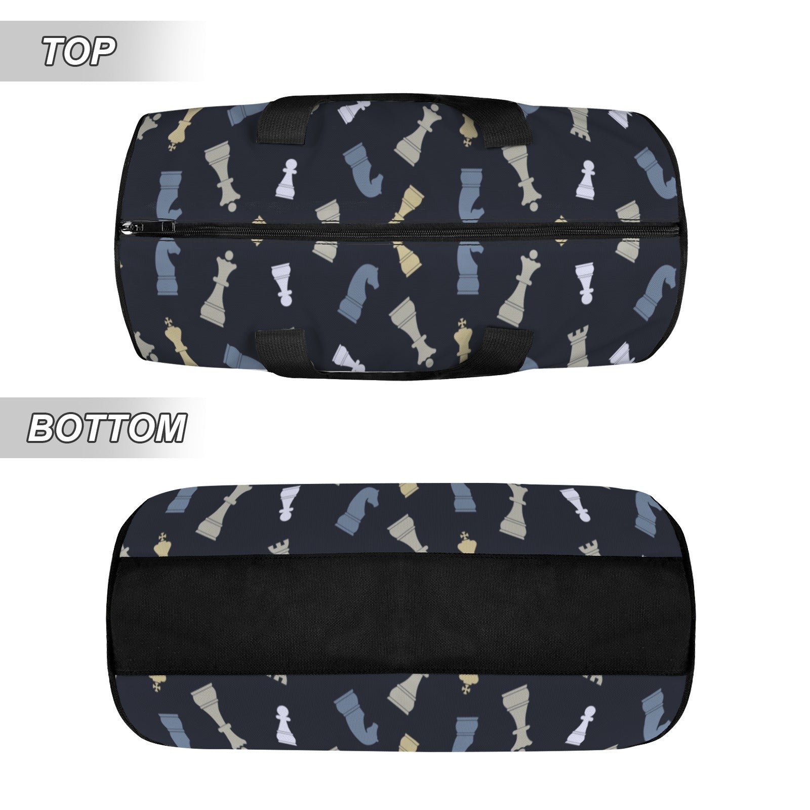 Chess Pattern Duffle Bag Duffle Bag Printed Offshore