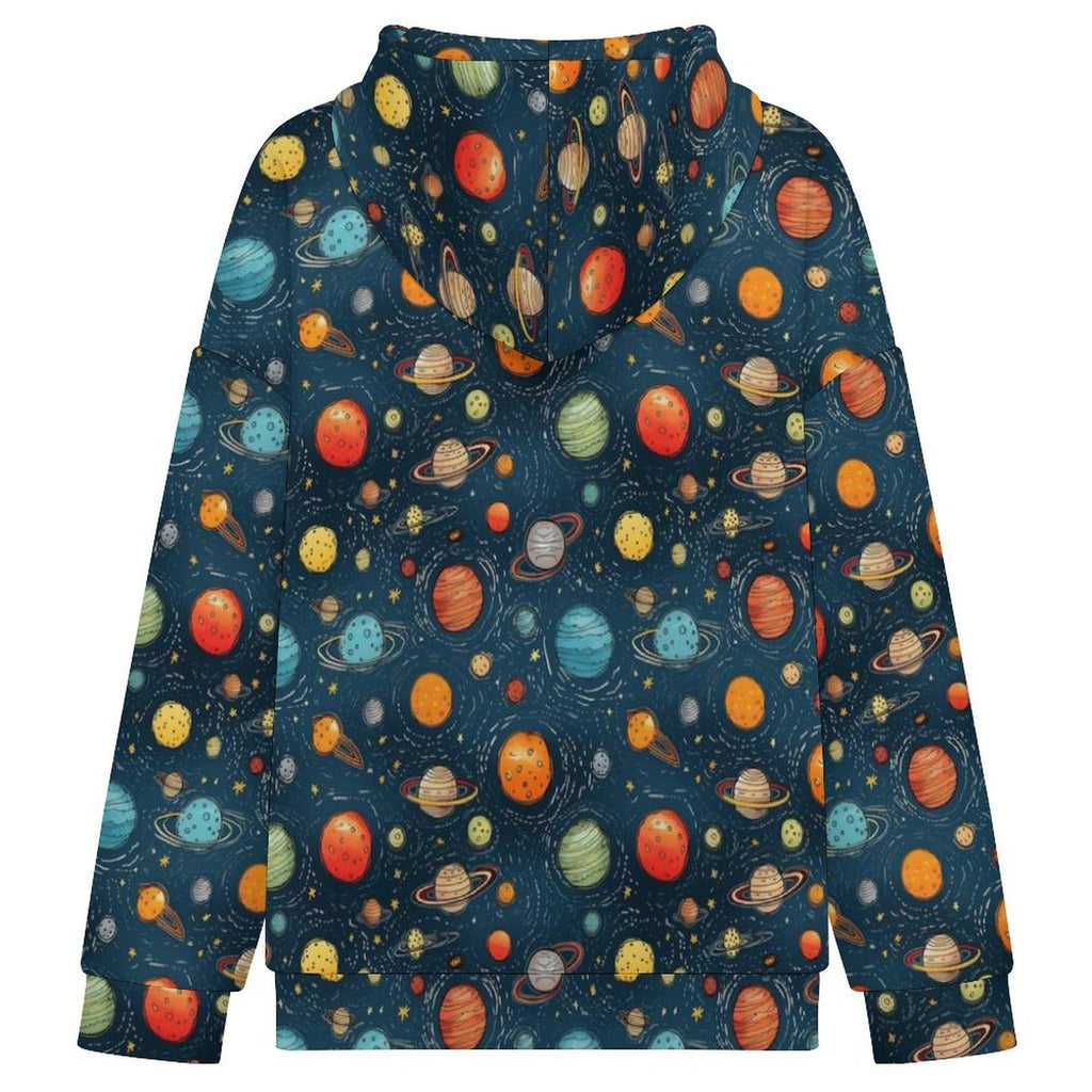 Galaxy Women's Full-Zip Hoodie