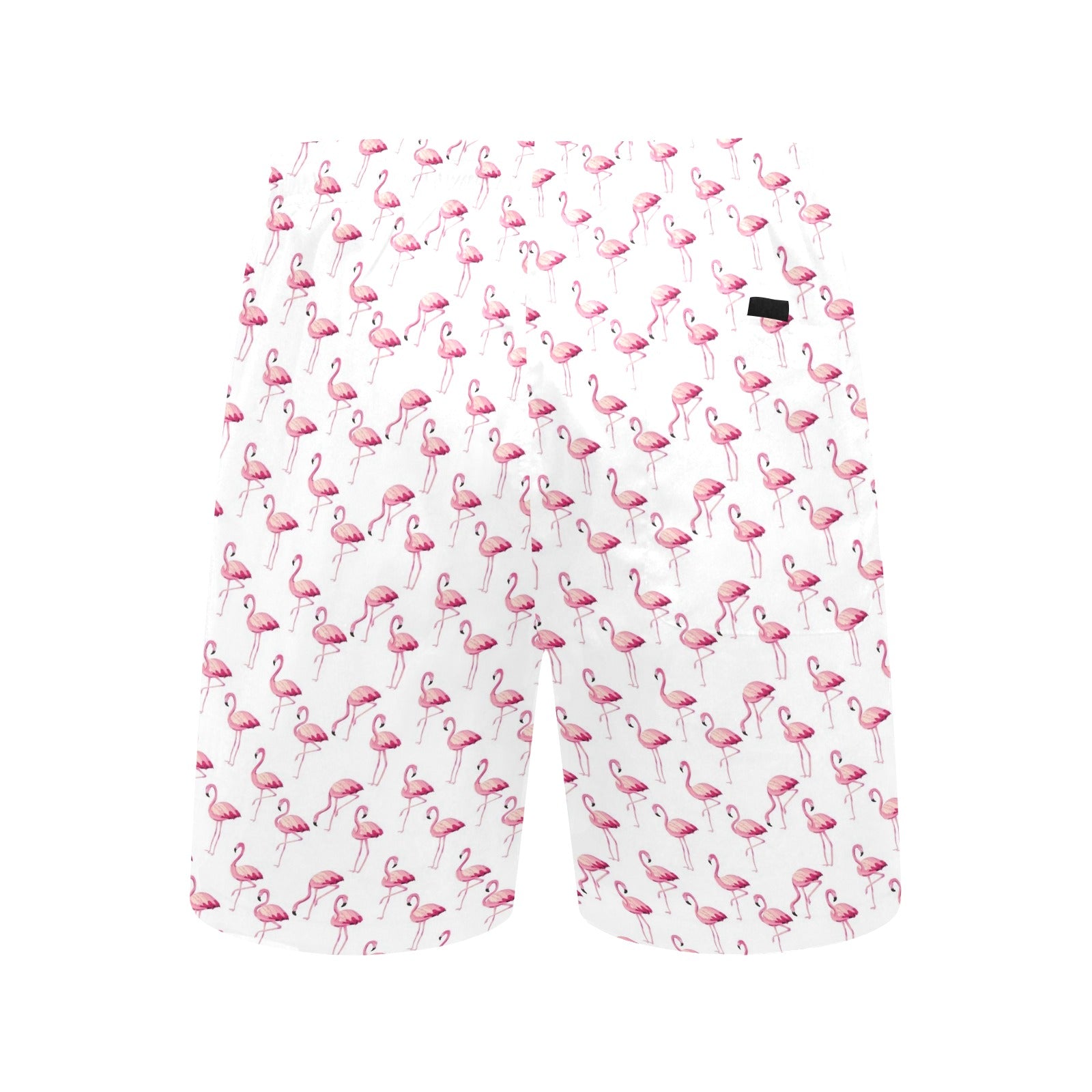 Flamingos Men's Mid-Length Beach Shorts Men's Mid-Length Beach Shorts animal Printed Offshore
