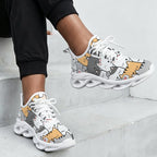 Cat Hello Women's Twisted Sole Sneakers