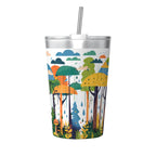 Colourful Rainforest Small Stainless Steel Travel Mug Cup 12oz/350ml