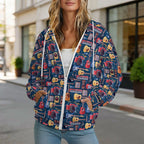 Music Instruments Women's Full-Zip Hoodie