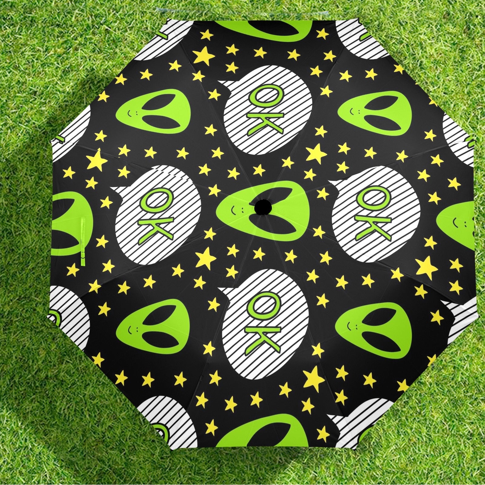 Alien OK - Semi-Automatic Foldable Umbrella (Model U12) Semi-Automatic Foldable Umbrella (U12)