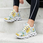 Delicate Frangipani Women's Twisted Sole Sneakers