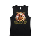 Sloth, We'll Get There When We Get There - AS Colour Women's Maple Tank