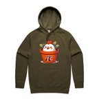 Chicken Pot Pi - Mens Hoodie Army Mens Hoodie animal Food Maths Printed In Australia