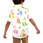 Hatching Dinosaurs - Junior Kids Hawaiian Shirt