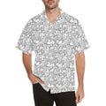 Black And White Creatures - Mens Hawaiian Shirt