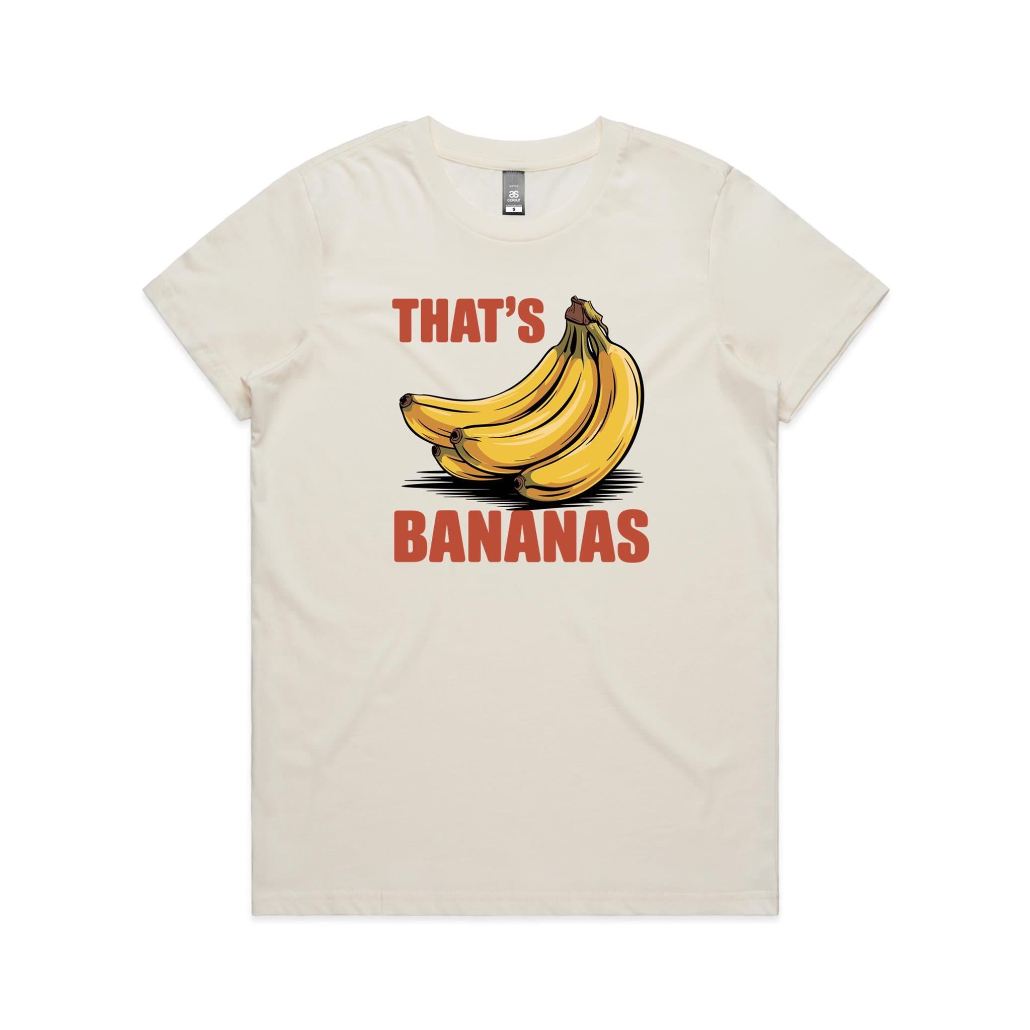 That's Bananas Women's AS Colour T-shirt