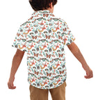 Pretty Moths And Butterflies Junior Kids Hawaiian Shirt