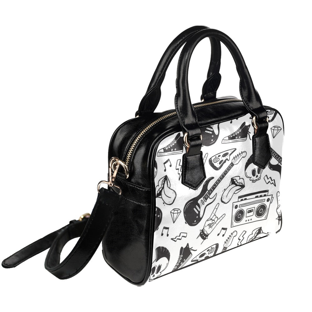 Rock Music - Shoulder Handbag (Model 1634) Shoulder Handbags (1634)