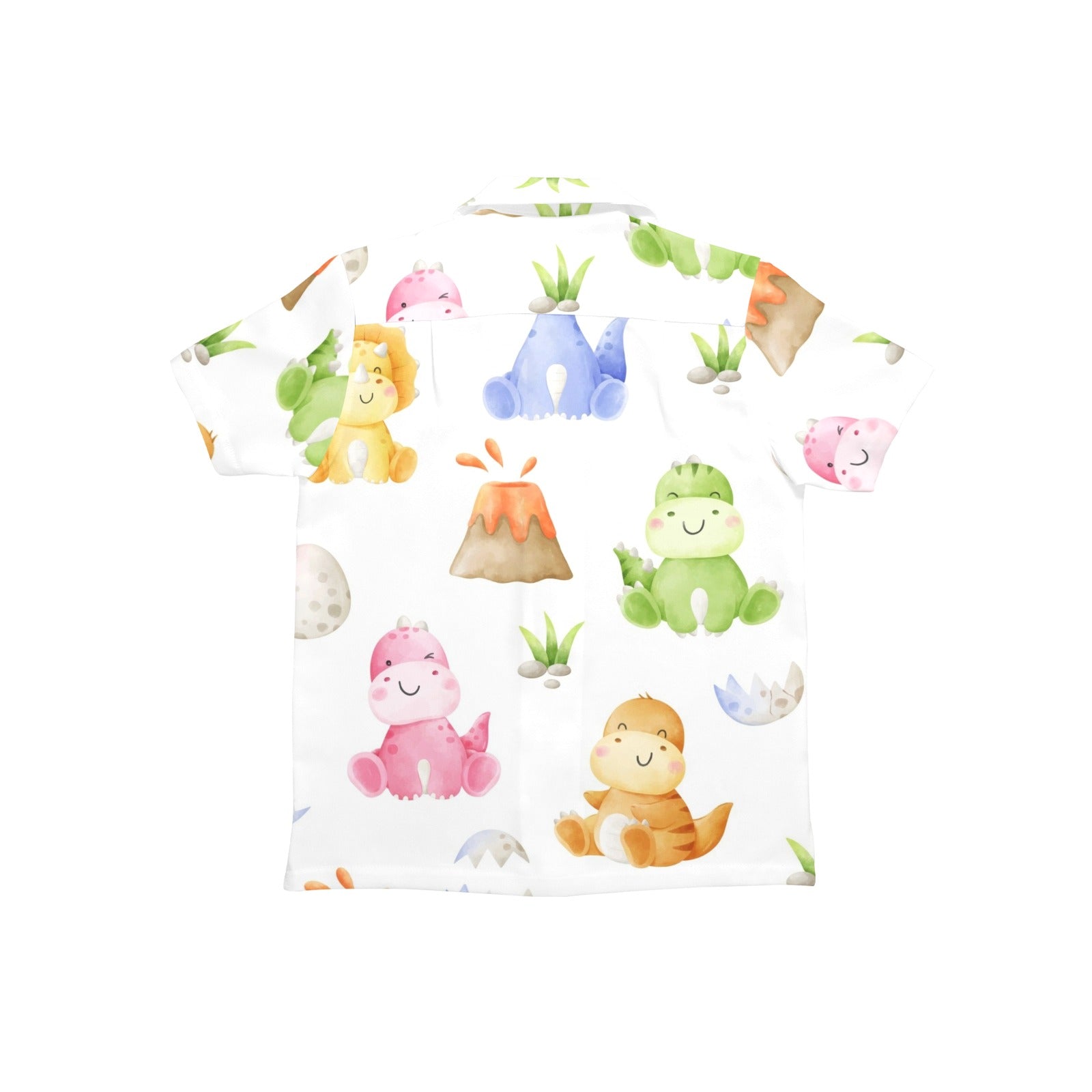 Hatching Dinosaurs - Junior Kids Hawaiian Shirt