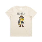 Bird Nerd 2 Kid's AS Colour T-shirt Ecru Kids Youth T-shirt animal Birds Printed In Australia