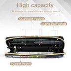 Books, Flowers And Butterfly -  PU Leather Wallet