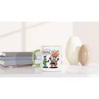 Personalised I Think You're Overreacting Chemistry 11oz Ceramic Mug Personalised 11oz Mug Printed Offshore Science