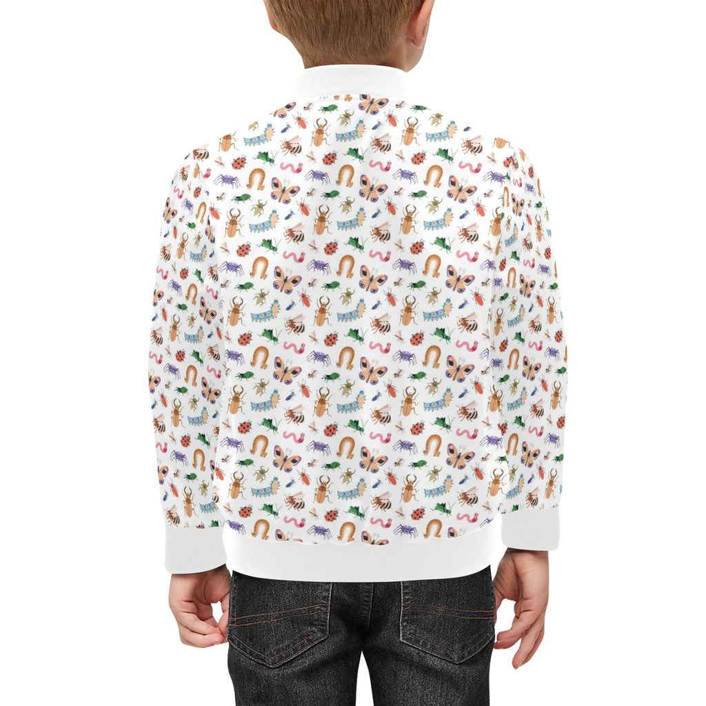 Cute Bugs Kids Bomber Jacket Kids Bomber Jacket animal Printed Offshore